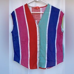 Vilagallo Shirt blouse sleeveless Women's SIZE 44